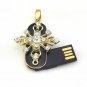 16GB Pendrive Cross Flowers Crystal USB Flash drive Memory Thumb Stick lM006