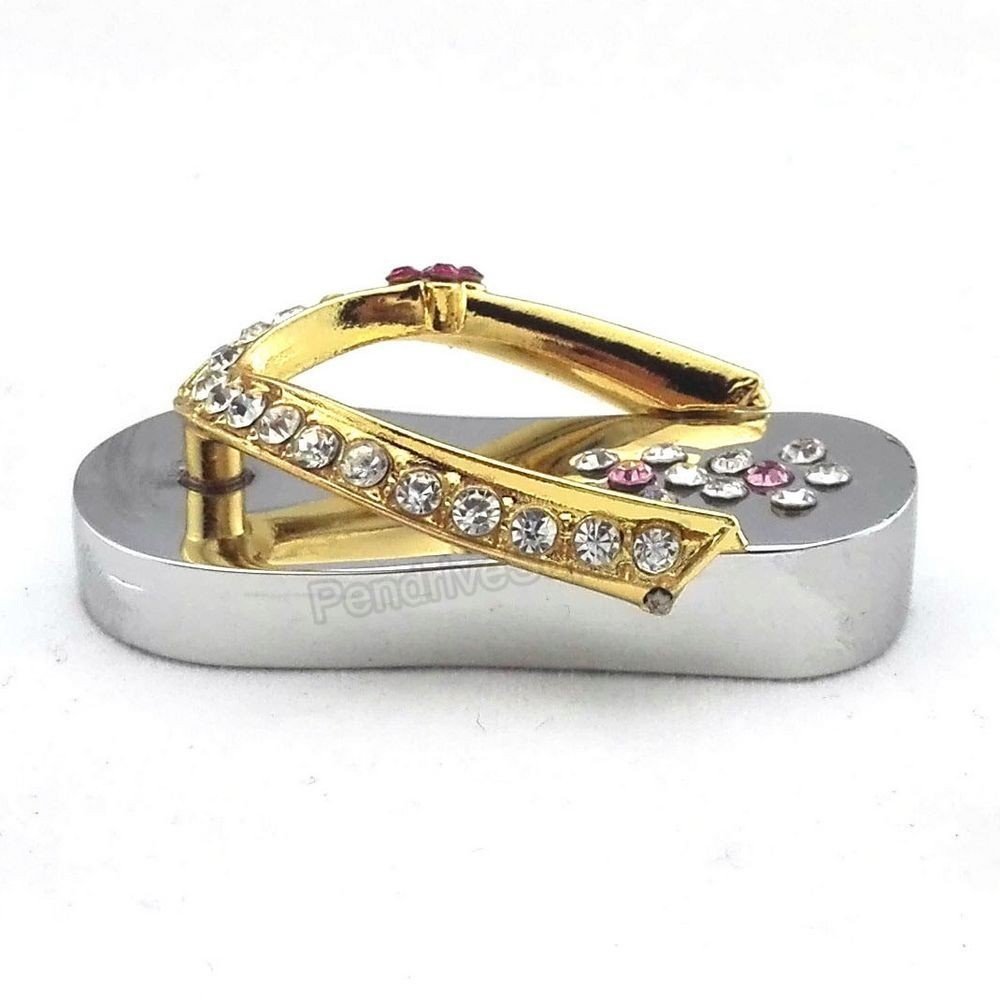 16GB Pendrive Slipper Crystal USB Flash drive Memory Thumb Stick lM020
