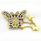 16GB Pendrive Butterfly Crystal USB Flash drive Memory Thumb Stick lM043