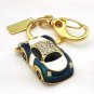 16GB Pendrive Cute Car Keychain Ring Crystal USB Flash drive Memory Thumb Stick lM066
