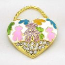 16GB Pendrive Colorful Heart Bag Crystal USB Flash drive Memory Thumb Stick lM146