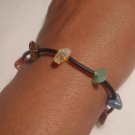 Rainbow Chakra Stretch Bracelet - Reiki Healing - Semi Precious Stones Gemstones