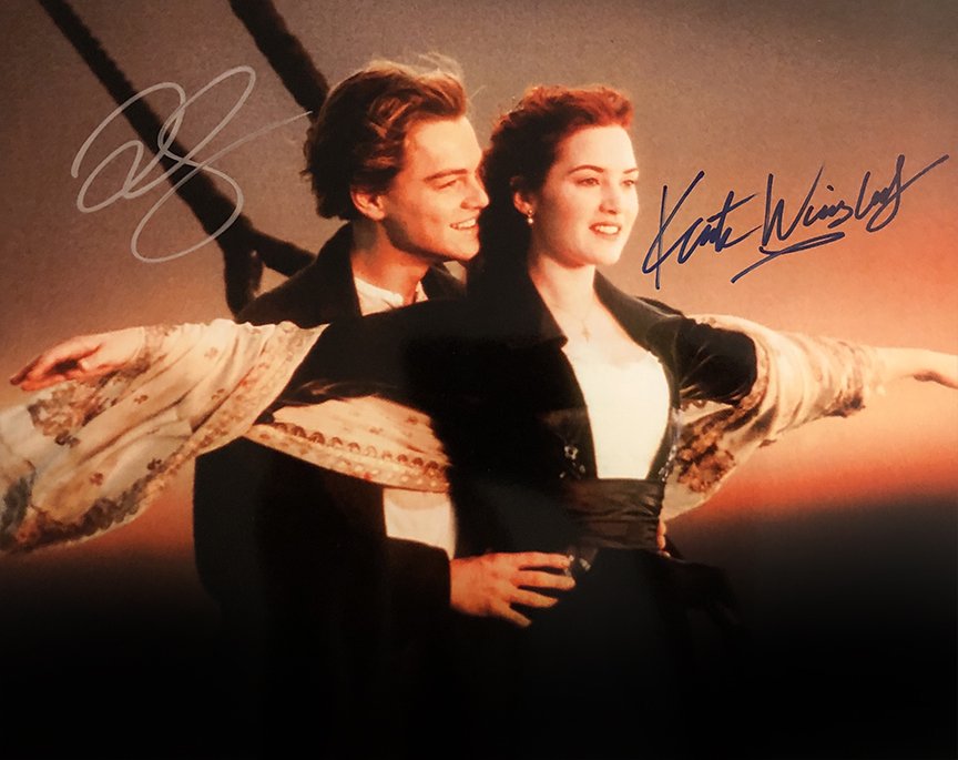Titanic Signed Photo - Leonardo Dicaprio Signed Photo