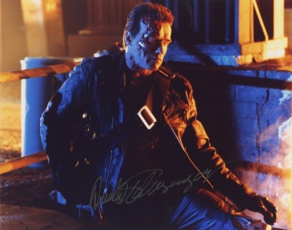 Terminator Signed Photo