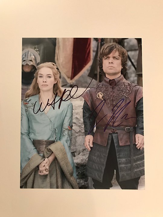 Game of thrones Signed Photo