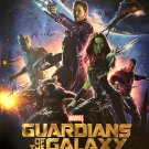 GUARDIANS OF THE GALAXY SIGNED MOVIE POSTER