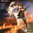 BACK TO THE FUTURE SIGNED MOVIE POSTER
