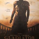 Gladiator Signed Movie Poster