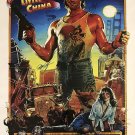 BIG TROUBLE IN LITTLE CHINA Signed Movie Poster