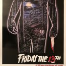 FRIDAY THE 13TH Signed Movie Poster