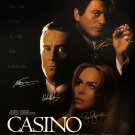 CASINO MOVIE POSTER SIGNED BY CAST