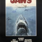 Jaws Signed Movie Poster