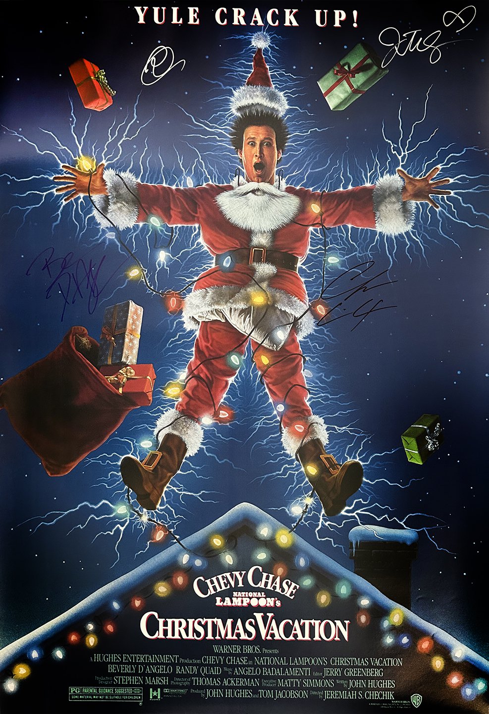 NATIONAL LAMPOONâ��S VACATION SIGNED POSTER