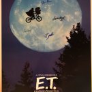 E.T. the Extra-Terrestrial  SIGNED MOVIE POSTER