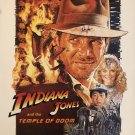 Temple of Doom Signed Movie Poster
