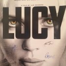 LUCY Signed Movie Poster