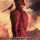 The Hunger games Signed Movie Poster