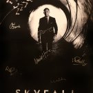 Skyfall Signed Movie Poster