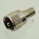 Coax Adapter UHF Male to Type F Female - by W5SWL ®