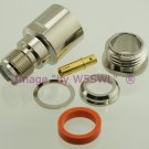 Coax Connector UHF Female Clamp for LMR-600 Series Cable - by W5SWL ®