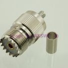 Coax Connector UHF Female Crimp for RG-58 Series Cable - by W5SWL ®