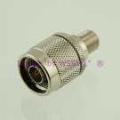 Coax Adapter N Male to Type F Female  - by W5SWL ®