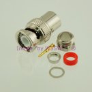 Coax Connector BNC Male Clamp for RG-8X LMR-240 Series Cable 2-Pack - by W5SWL ®