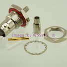 Coax Connector BNC Female Bulkhead Crimp for RG-174 LMR-100 Series Cable - by W5SWL ®