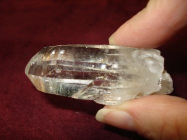 ARKANSAS QUARTZ WATER CLEAR CHANNELER CRYSTAL POINT-REIKI #20128306