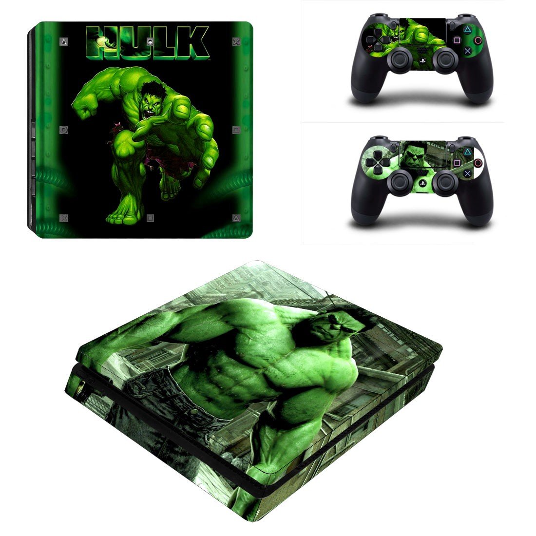 The Green Hulk PS4 slim skin
