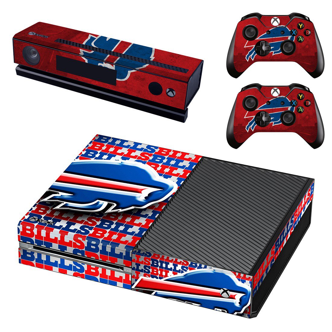 Buffalo Bills Football team skin decal for Xbox one console and controllers