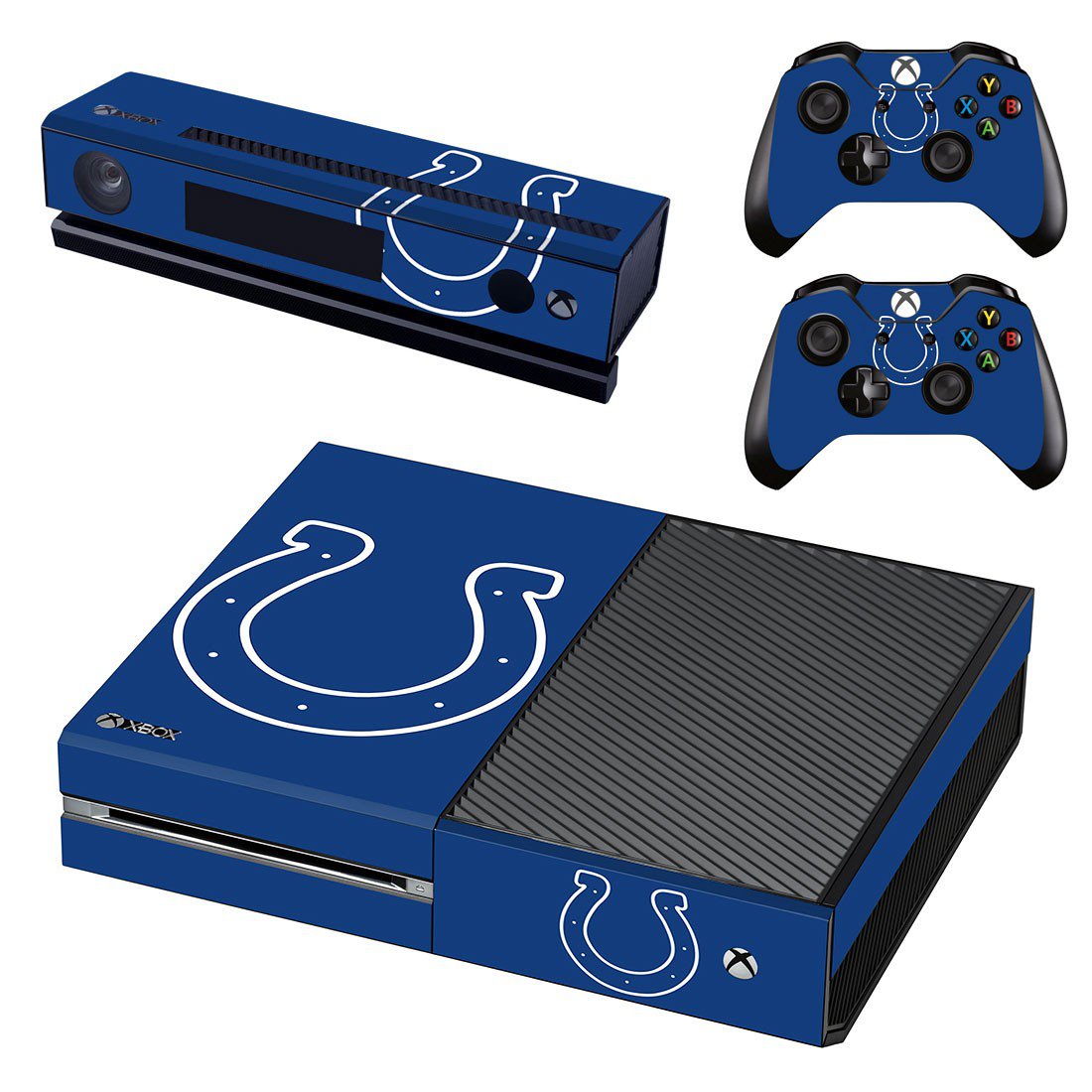 Indianapolis Colts skin decal for Xbox one console and controllers