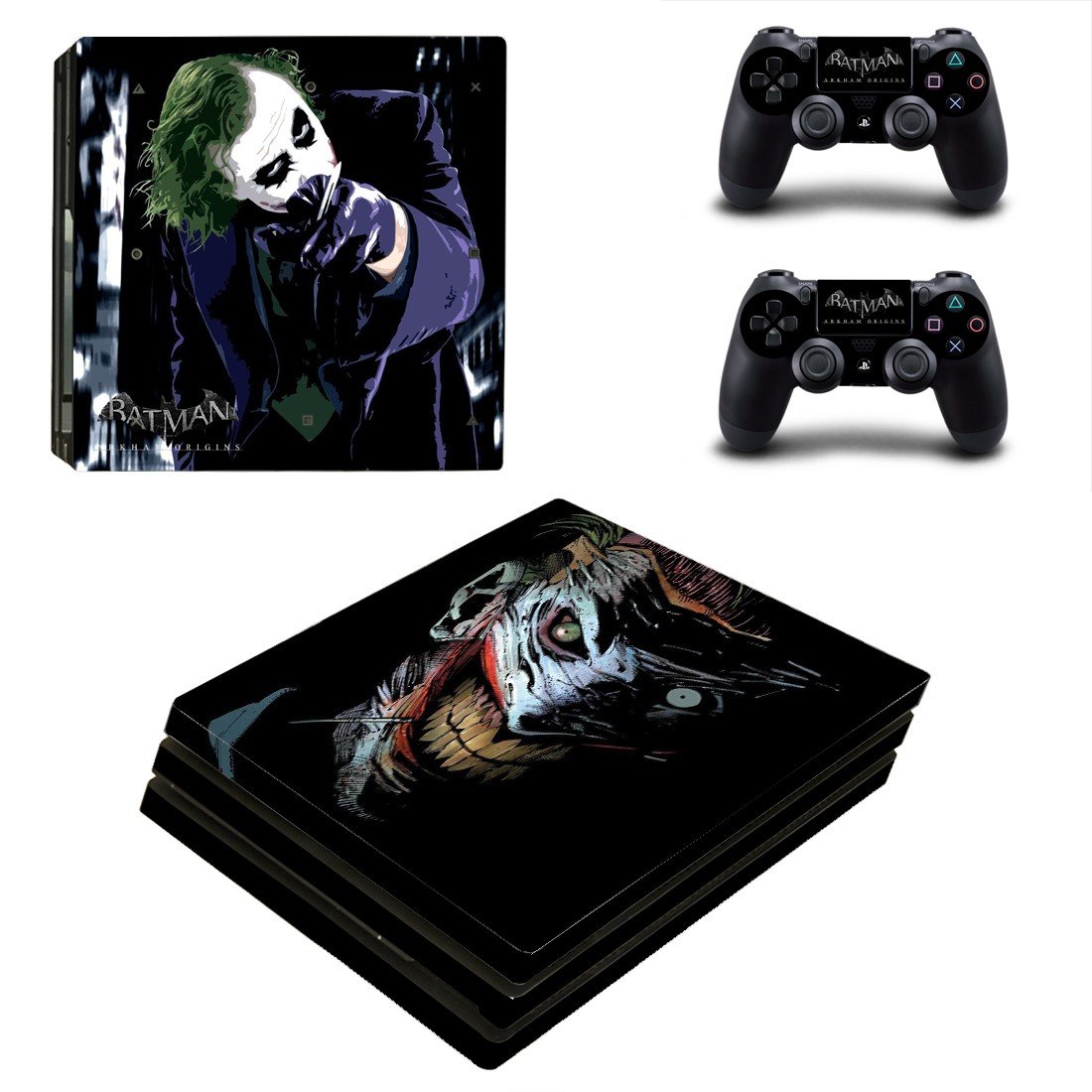 The Joker ps4 pro skin decal for console and controllers