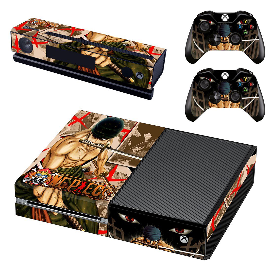 One Piece skin decal for Xbox one console and controllers