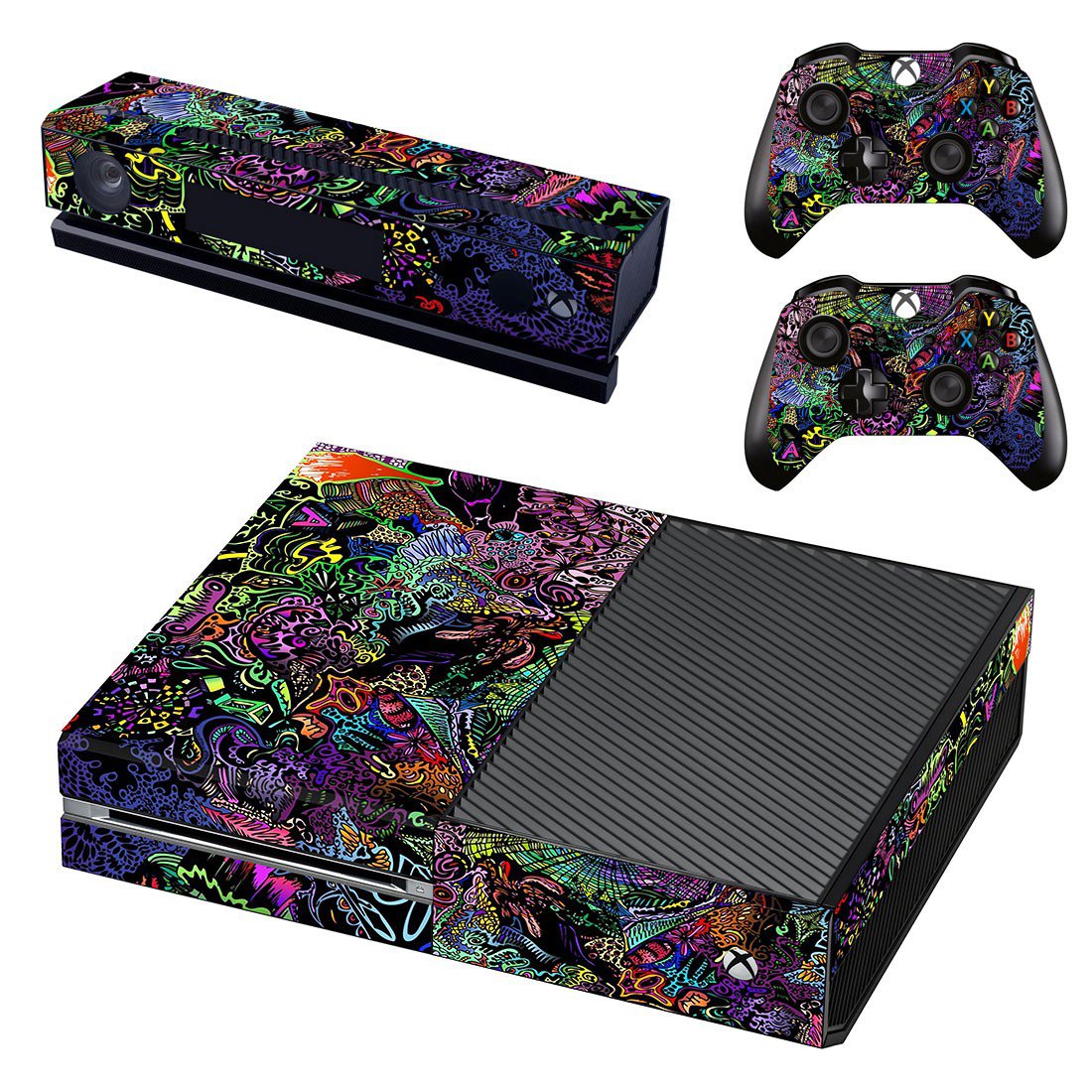 Graffiti skin decal for Xbox one console and controllers