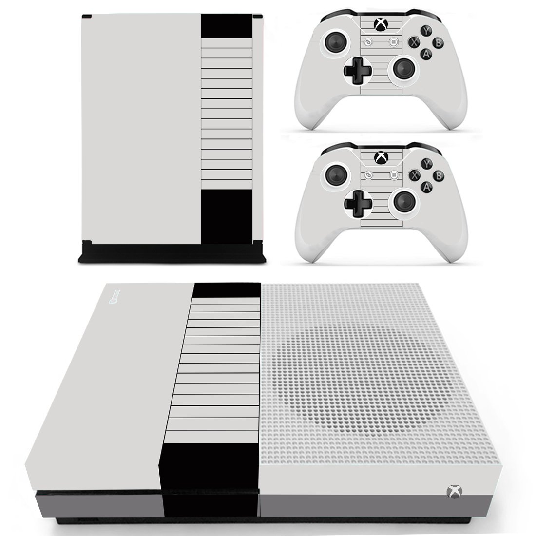 Pattern skin decal for Xbox one S console and controllers