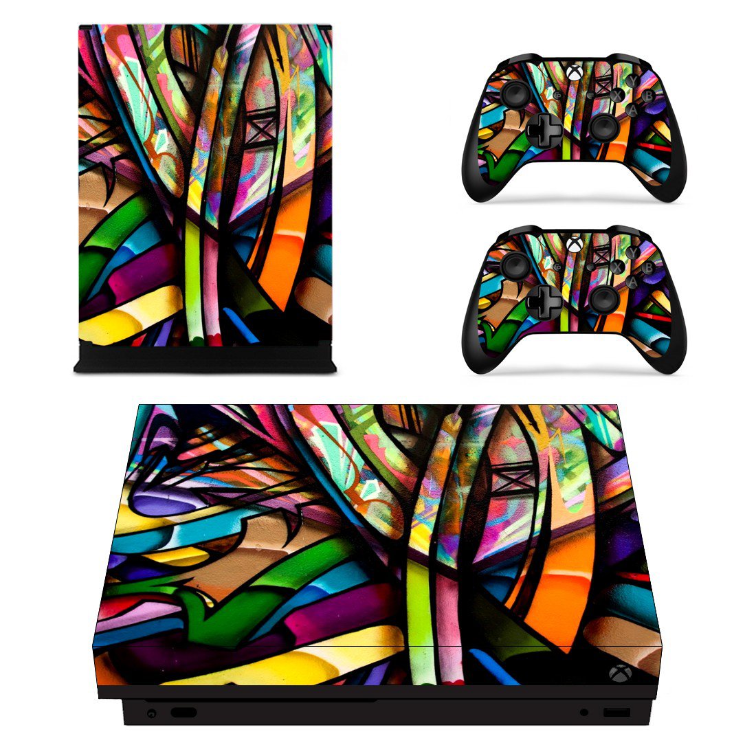 Anime Xbox One X Skin Decal For Console And 2 Controllers