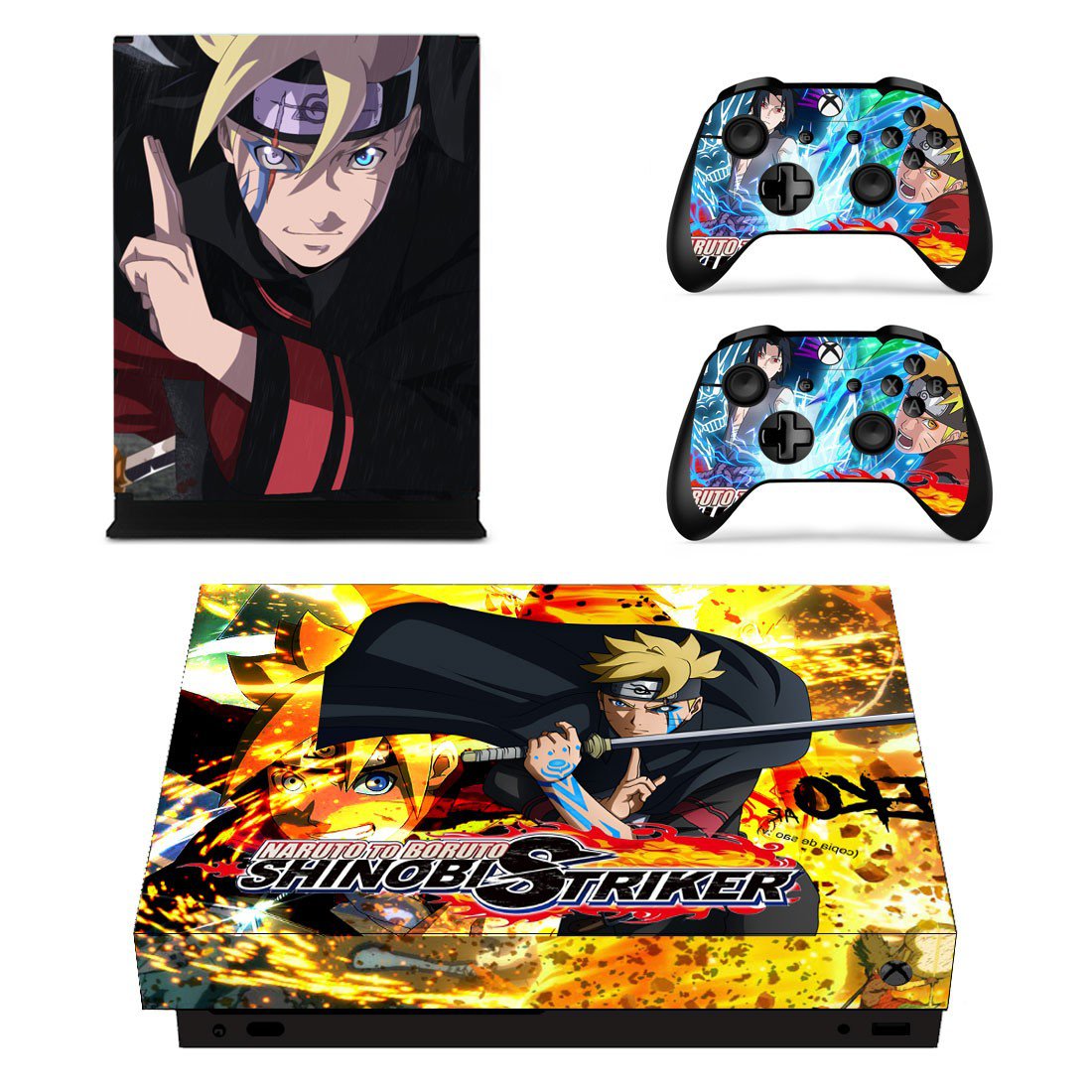 Naruto to Boruto Shinobi Striker xbox one X skin decal for console and