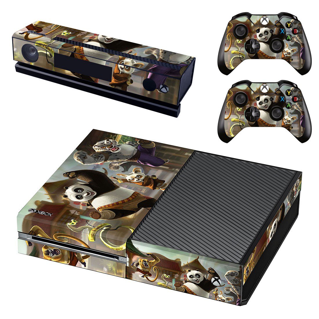 Kung Fu Panda 2 skin decal for Xbox one console and controllers