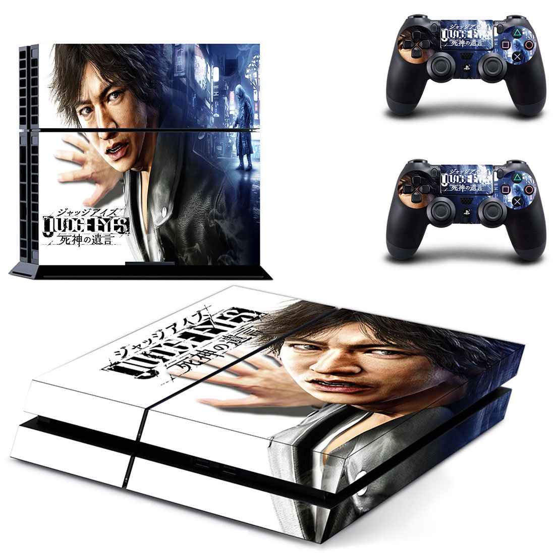 Judge Eyes skin decal for PS4 PlayStation 4 console and 2 controllers