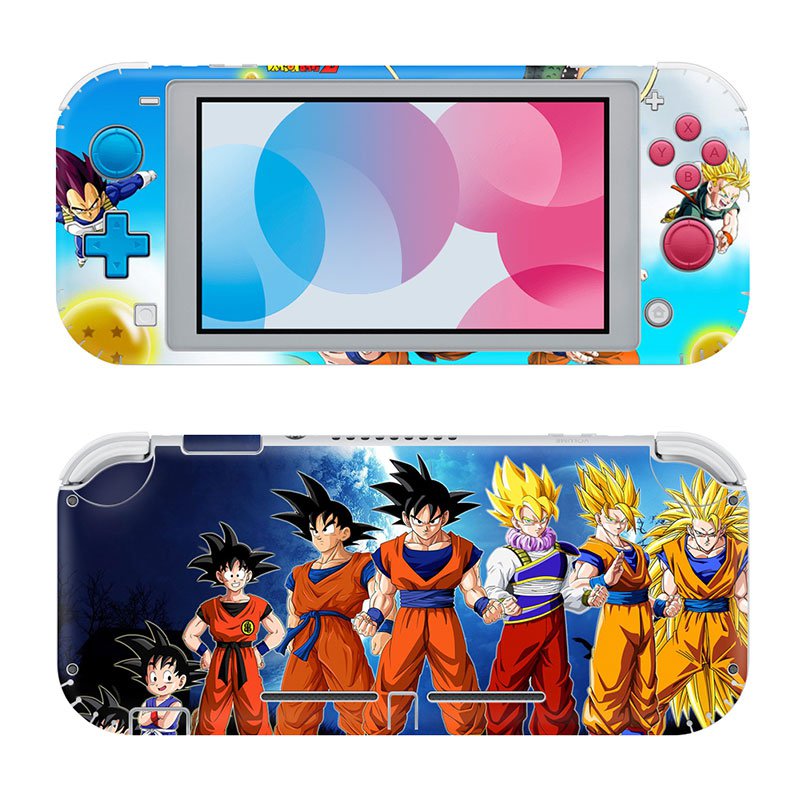 Dragon Ball Z Nintendo switch Lite console sticker skin