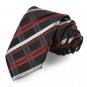 Checked Red Black Mens Tie Formal Suits Necktie Wedding Holiday Gift KT1075