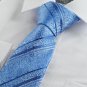 Blue Paisley Floral Striped JACQUARD Men's Tie Necktie Unique Wedding Gift KT0018