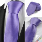 New Solid Purple Mens Tie Suit Necktie Formal Wedding Party Holiday Gift KT1020
