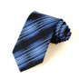 New Squared Blue Black Men's Tie Formal Necktie Wedding Party Holiday Gift #1070