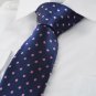 New Polka Dot Navy Purple Classic Men Tie Formal Suit Necktie Holiday GiftKT1043