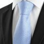 New Striped Blue Grey Formal Men's Tie Necktie Wedding Party Holiday Gift #1029