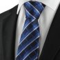 New Plaid Checked Navy Classic Mens Tie Formal Suit Necktie Holiday Gift KT1009