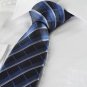 New Plaid Checked Navy Classic Mens Tie Formal Suit Necktie Holiday Gift KT1009