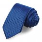 New Plaid Checked Navy Classic Mens Tie Formal Suit Necktie Holiday Gift KT1029